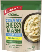 Continental Classics Cheesy Mash Potato Family Pack 110G Serves 4