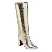A New Day Womens Diva Stovepipe Tall Boots 90974902 Gold Yellow 6M