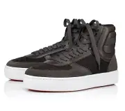Christian Louboutin Mens Top Rui Flat Ombre Brown Techno High Sneaker 43.5 10.5