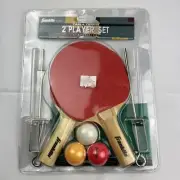 Ping Pong Paddle Set Net 2 Paddle 2 Balls Table Tennis travel