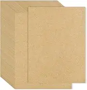A4 Brown Kraft Paper, 50 Sheets Kraft Cardstocks for DIY Projects and Crafts (29.7 x 21cm/11.69 x 8.26in)
