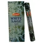 Tridev Incense Sticks Fragrance Masala White Sage Agarbatti Meditation 120 Stick