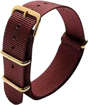 [OliBoPo] Nato Style Waterproof Ballistic Nylon Watch Strap Watch Bands Bracelet