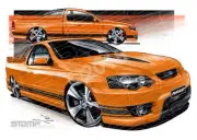FPV UTES BF BF PURSUIT OCTANE A3 FRAMED PRINT (FV520)