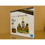 NANOBLOCK 河田 積木 KAWADA NBH-051 聖巴西爾大教堂