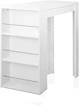 Artiss Bar Table Dining Storage Shelf Wine Rack Home Kitchen Office Desk