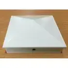 100mm x 100mm Fencing Capping 20x Caps WHITE Aluminum Post Cap