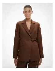 [Witchery] Belt Detail Blazer in Hazelnut
