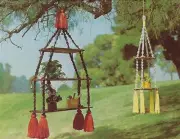 Vtg 1975 Macrame Hanging Shelf Shelves Pattern Mad About Macrame No. 2 Book HA40