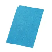 Glitter EVA Foam Sheets Soft Paper Self-Adhesive 11.8x7.8 Inch Light Blue 2Pcs