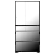 Hitachi 735L Mirror Glass French Door Fridge RZX740KAX