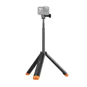TELESIN Sports Camera Floating Selfie Stick Tripod Stand Max. 61cm/ 24inch Extendable Length 200g black