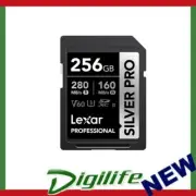 Lexar Professional SILVER PRO 256GB SDXC™ UHS-II Card 256GB—C10, UHS-II(U3), V60