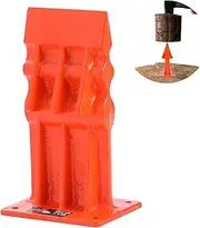 TOPWAY Log Splitter 7 Inch Portable Firewood Splitter for Small to Medium Wood Chopping Splitting Tool 331255A
