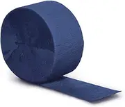 Creative Converting Crepe Streamer, 24-metre Size, Navy Blue