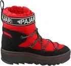 PAJAR Women's Galaxy Pull On Waterproof Snow Boot, Red, Size US 9