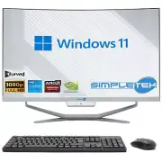 All IN One I5 8° Gen 24 " Curved Win 11 RAM 16 GB SSD 480 GB PC Fixed Editing
