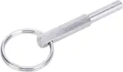 Oval Bit Key, Portable Stainless Steel Coffee Machine Opening Repair Tool with Gaskets, for Jura, Franke, Orchestro