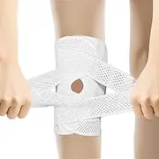 Knee Brace for Men and Women,Knee Support for Basketball, Soccer, Volleyball, and Fitness,Relief from Knee Pain and Prevents Sports Injuries,Adjustable Knee Wrap (S)