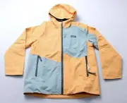 Patagonia Kids' Storm Shift Hooded Full Zip Jacket LB3 Vivid Apricot Size XL/14