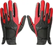 Golf Gloves - Waterproof Gloves | Weather Spann Glove | Breathable and Shock Absorption Outdoor Sports Hand Protective Gear for Women Men Non Slip Flexible Golfing Swing Trainer Gloves