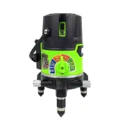 3 Lines 3D Green Laser Level Self Leveling 360° Rotary Cross Line Measure Tool