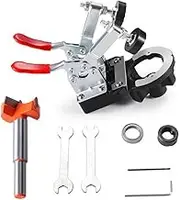 Hole Drilling Guide Hinge Opener Aluminum Alloy Fine Workmanship Simple Operation Long-Lasting Rustproof
