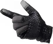 [Yardenfun] Touch Screen Warm Gloves Women Men Adult Solid Fashion Full Finger Windproof Glove Mittens Outdoor Running Gloves