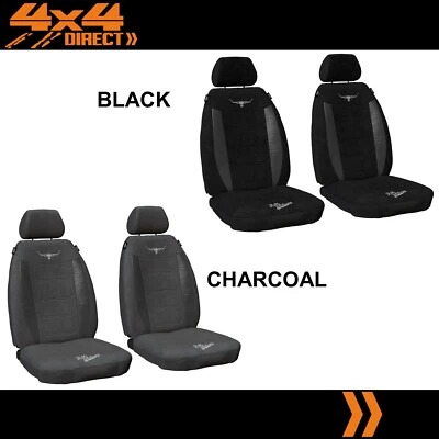 1 ROW CUSTOM RM WILLIAMS SUEDE SEAT COVERS FOR DAIHATSU FEROZA 92-93 (for: Daihatsu)