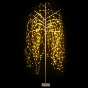Solar Powered Christmas Tree 2.1M LED