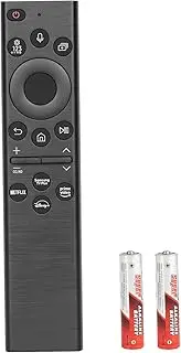 BN59-01385A Voice Remote Control Compatible with Samsung Neo QLED 4K 8K Smart TV Series Q60BD Q60B QN85B Q80 Q80B S95B 2020/2021/2022 Replacement with Batteries (No Rechargeable Solar Cell Remote)