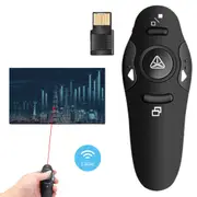 Wireless Presenter PowerPoint Mouse Clicker Laser Pointer Presentation Remote