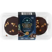 Woolworths Chocolate & Hazlenut Pudding 2 pack