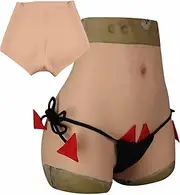 [ZSWN] Silicone Penetrable Fake Vagina Panties Realistic Hiding Gaff Briefs Butt Enhancer Underwear Crossdressing Transgender