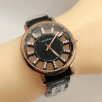 在飛比找蝦皮購物優惠-TIME WHEEL/TW-009/透明設計圓形鑽飾造型錶