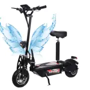 10" Off Road Electric Scooter Adult with Seat 50km Long Range max 70km/h Speed