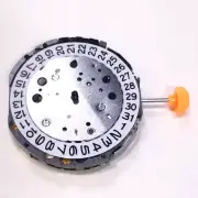 Quartz Watch Movement 6 Hands Date at 3 Replacement For Miyota JS16
