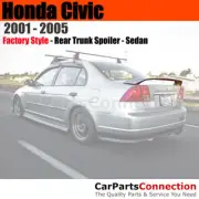 Painted ABS Rear Trunk Spoiler For 2001-2005 Honda Civic Sedan NH578 WHITE (for: Honda)