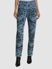 $395 Rag & Bone Womens Blue Rosa Sequined Boyfriend Jean Pants Size 29
