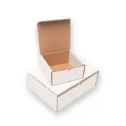 White Literature Mailers 11 1/2 x 11 1/2 x 3 3/4" ECT-32B 50/Case
