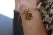 ALEX AND ANI Initial Charm Bracelets