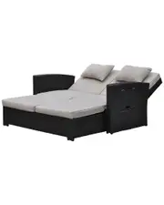 16 Elliot Way Miranda Outdoor Loveseat to Daybed Combo