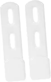 ASAKKURA Maximize -Mounted Bunk Bed Ladder Hooks Iron Bed Hardware for Dorm Easy to Install Sleek Finish