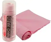 YSY Premium Chamois Cloth for Car - 17'x13' Pink Car Shammy Towel - Super Absorbent Reusable Scratch-Free Rectangular Chamois