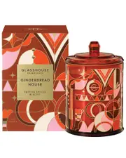 Glasshouse Fragrances Gingerbread House 380G Candle