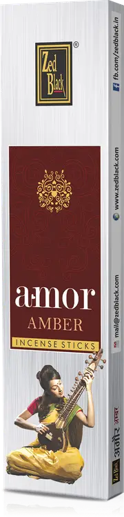ZED BLACK AMOR SILVER -Pack of 12 ASSORTED