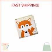 3 Sprouts Cube Storage Box - Organizer Container for Kids & Toddlers, Fox