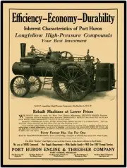 Port Huron Engine & Thresher Company New Metal Sign Longfellow Compound Traction