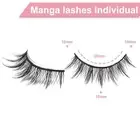 Looking Wispy Spiky Janpanese Eye Lashes Asian Lashes 3D Faux Mink Manga Lashes