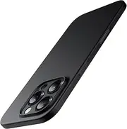 JETech Ultra Slim Case for iPhone 16 Pro Max 6.9-Inch, Camera Lens Full Protection, Lightweight Matte Finish PP Hard Minimalist Cover (Black)